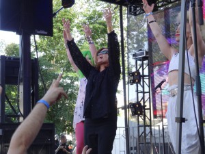Belinda Carlisle at the Utah Pride Festival 2016